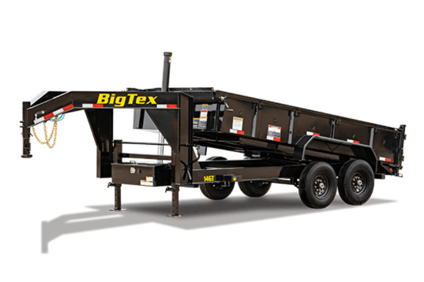 Heavy Duty Telescopic Gooseneck Dump